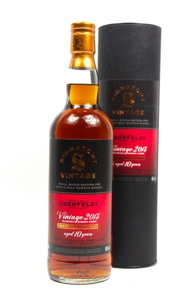 Signatory  Aberfeldy - Vintage 2013 - 10 Years 