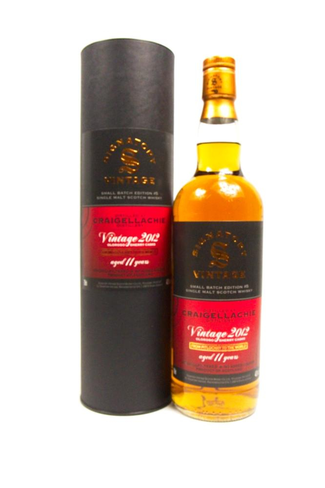 Signatory Craigellachie Vintage 2012 