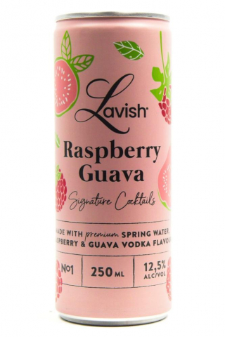 Lavish Raspberry Guava Signature Cocktail