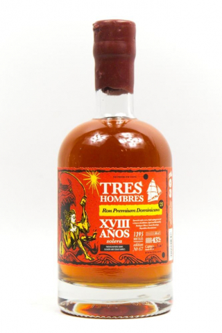 Tres Hombres ED. 67 Ron Premium Dominicano 18 yrs - 50 cl