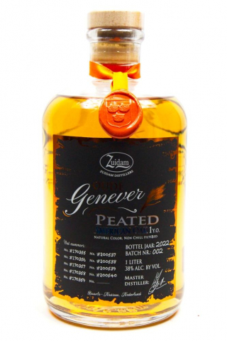Zuidam Oude Genever Peated American Oak 1 Y.O.